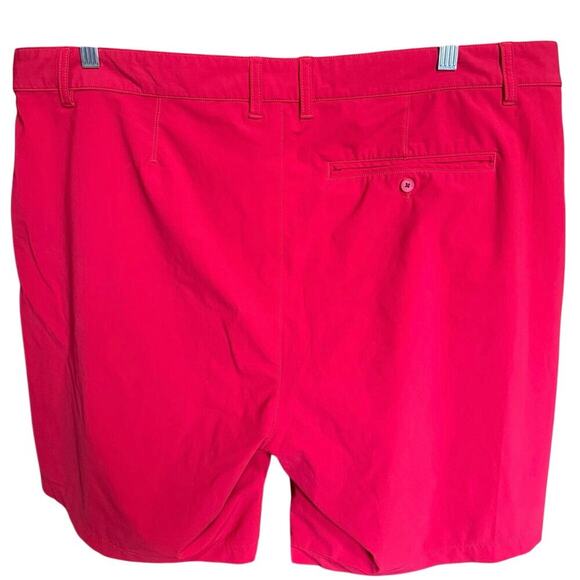 Rhone Resort Shorts Unlined Stretchy Chino Style Pockets In Red Size 40 - Picture 8 of 13